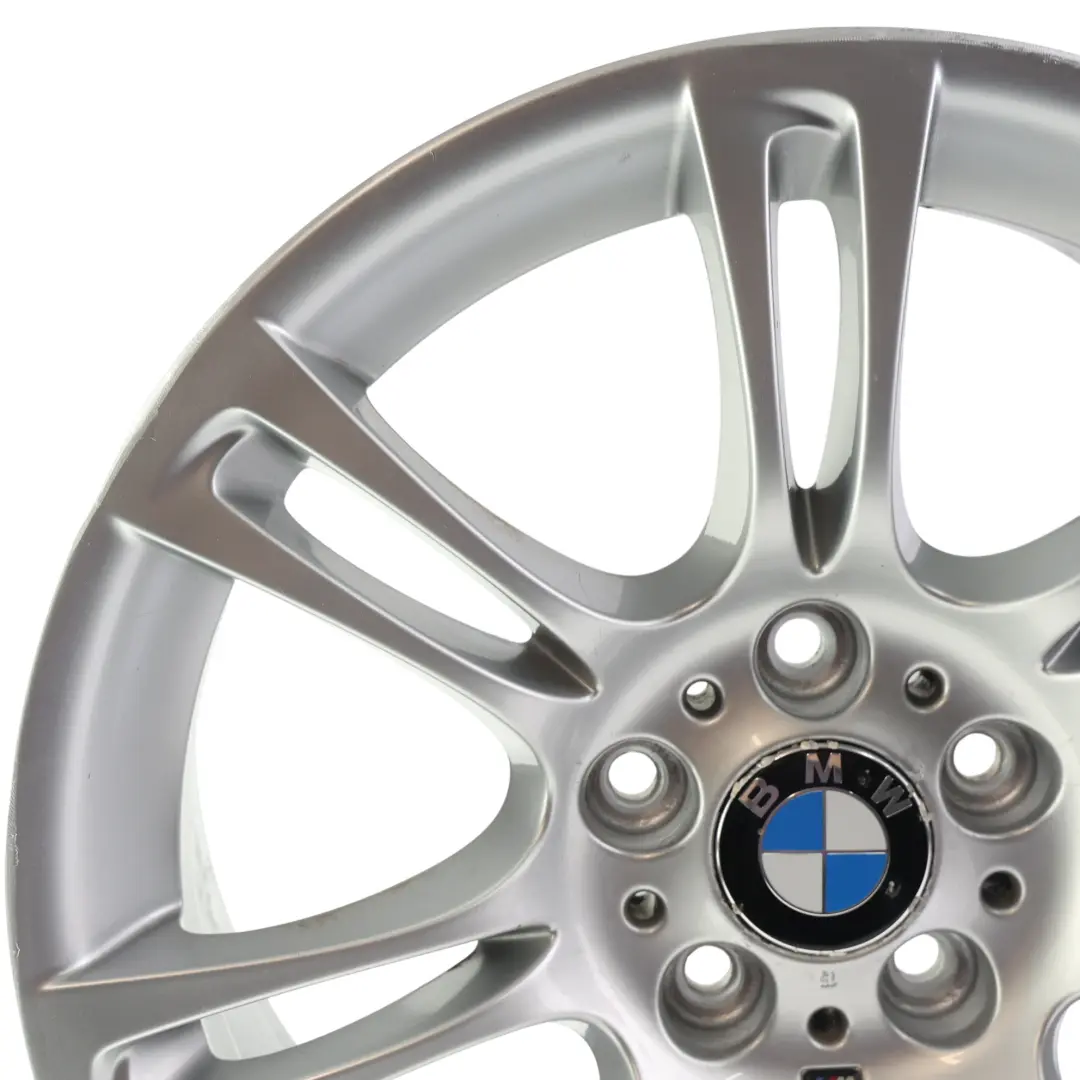 BMW F10 F11 F12 Silver Wheel Alloy Rim M Double Spoke 350 8J 18" ET:30 - SKU 7842650-4 - Part number 7842650