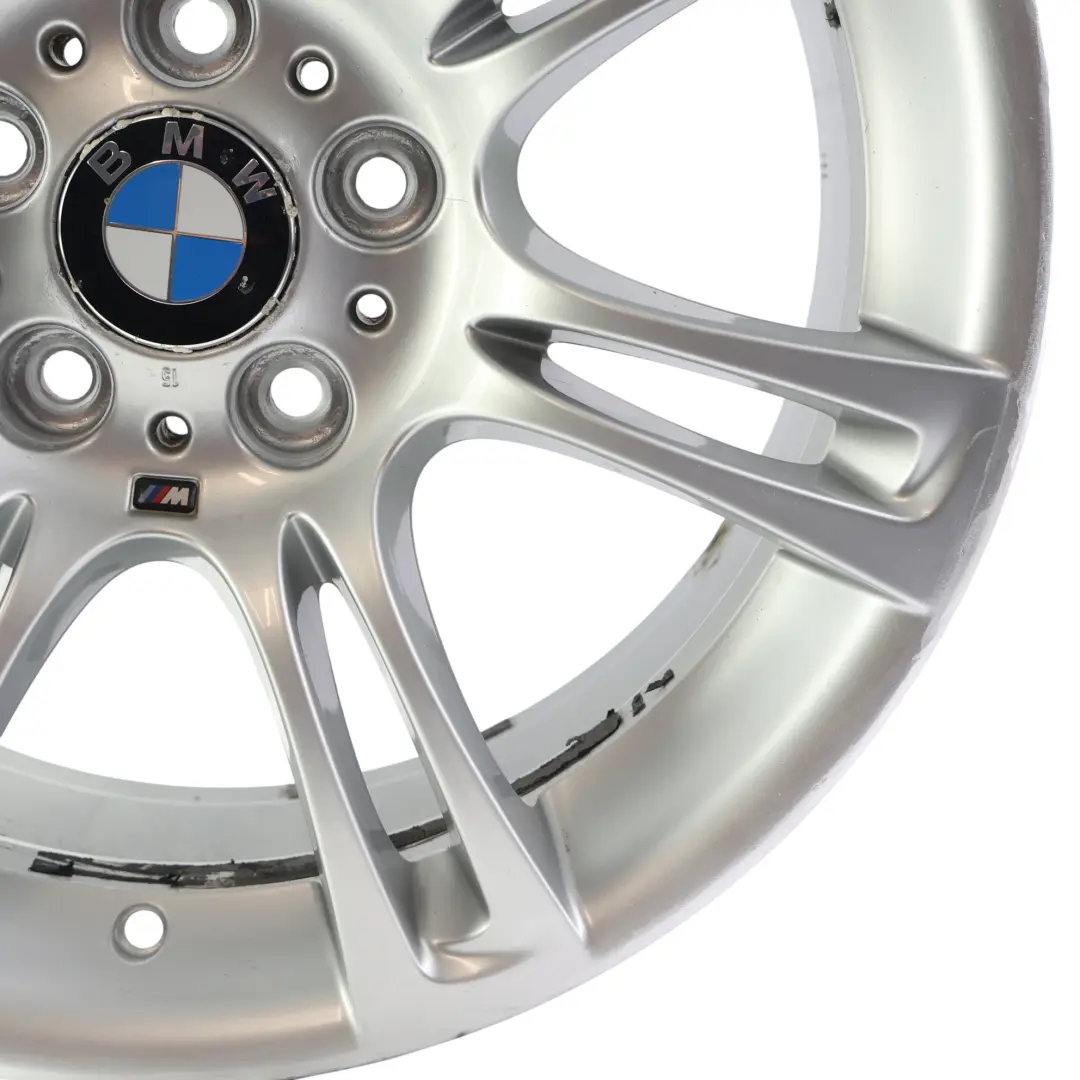 BMW F10 F11 F12 Silver Wheel Alloy Rim M Double Spoke 350 8J 18" ET:30 - SKU 7842650-4 - Part number 7842650
