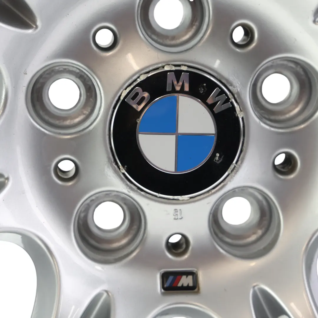 BMW F10 F11 F12 Silver Wheel Alloy Rim M Double Spoke 350 8J 18" ET:30 - SKU 7842650-4 - Part number 7842650