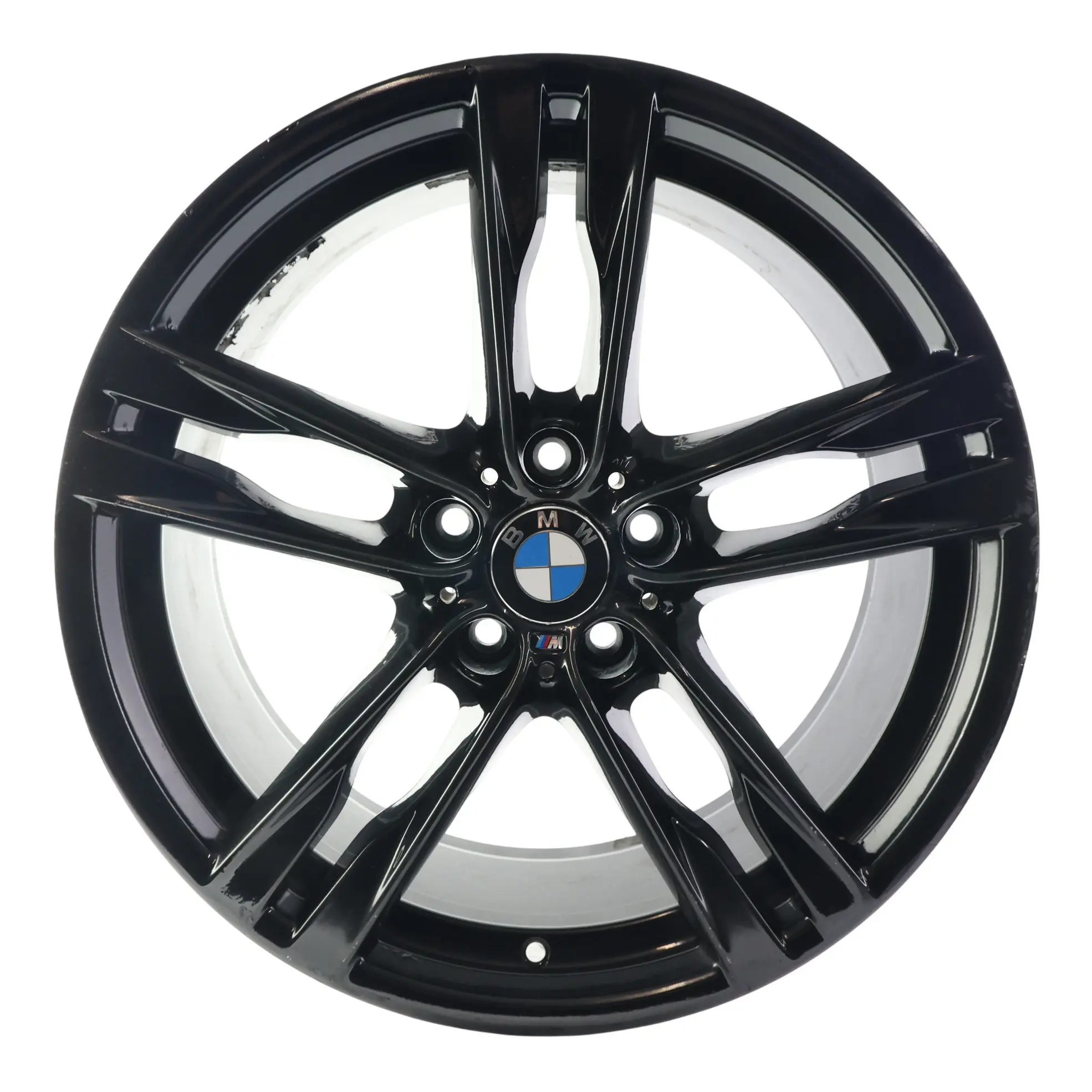 BMW F06 Cerchio anteriore nero in lega 20" ET:33 8.5J M Doppie razze 373 7843715