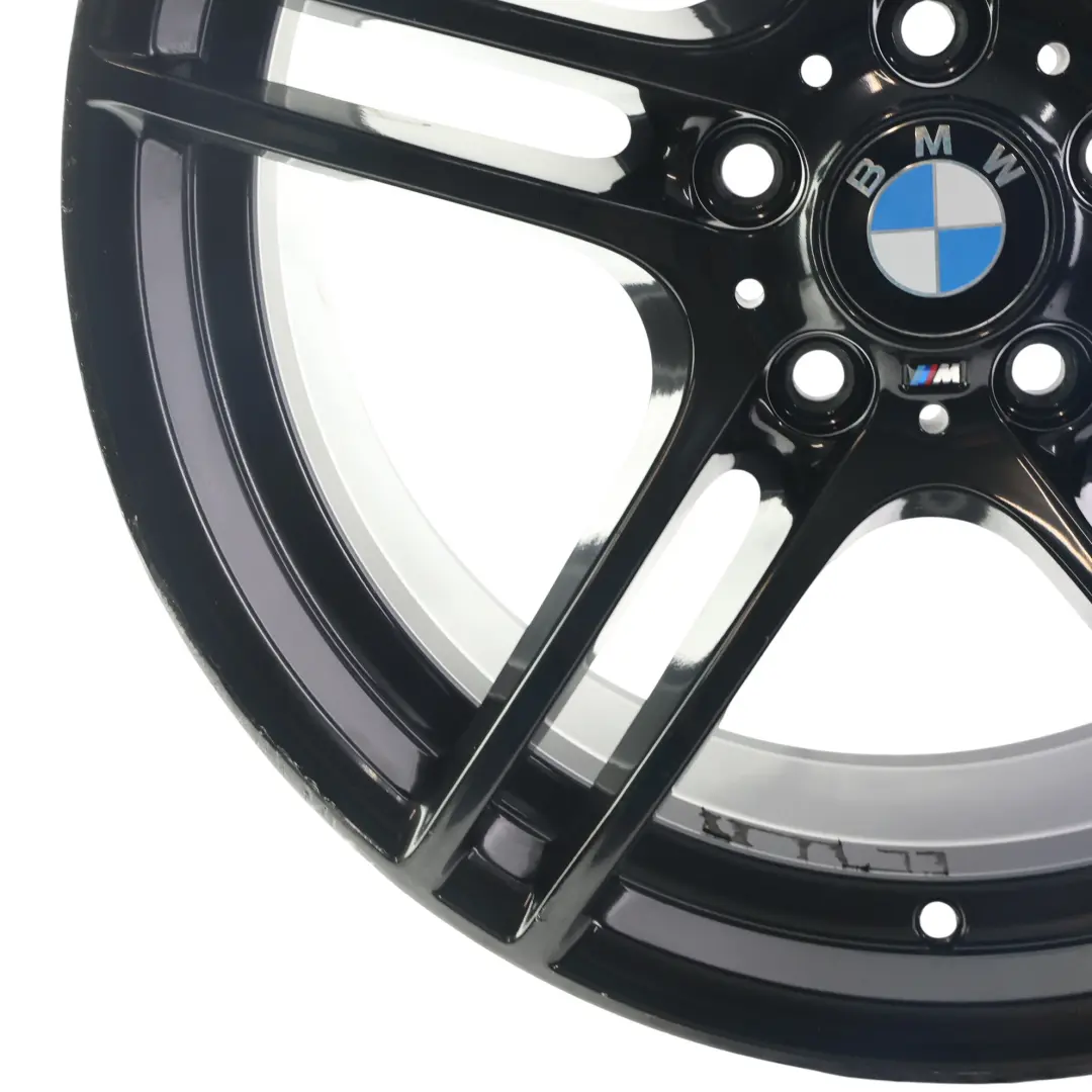 Negro llanta aleación 19 "9J ET:39 M radios dobles 313 para BMW E90 E91 E92 con número de pieza 7844344 BMW E90 E91 E92 Negro llanta aleación 19 "9J ET:39 M radios dobles 313 - SKU 7844344-2 - Número de pieza 7844344