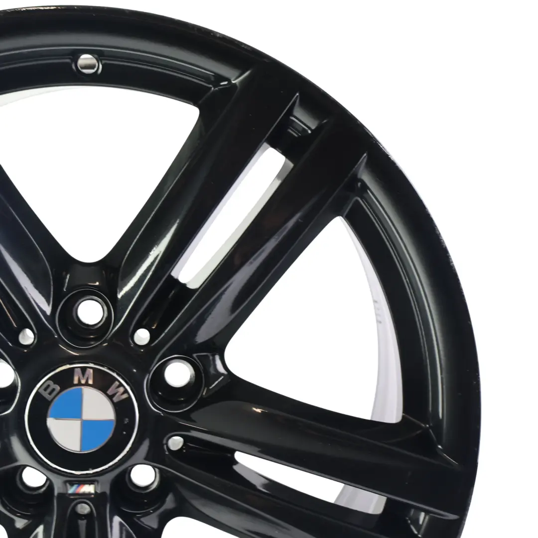 BMW F20 F21 F22 Tylna Czarna Felga Aluminiowa M 18" 8J ET:52 386 - SKU 7845853-5 - Numer Części 7845853