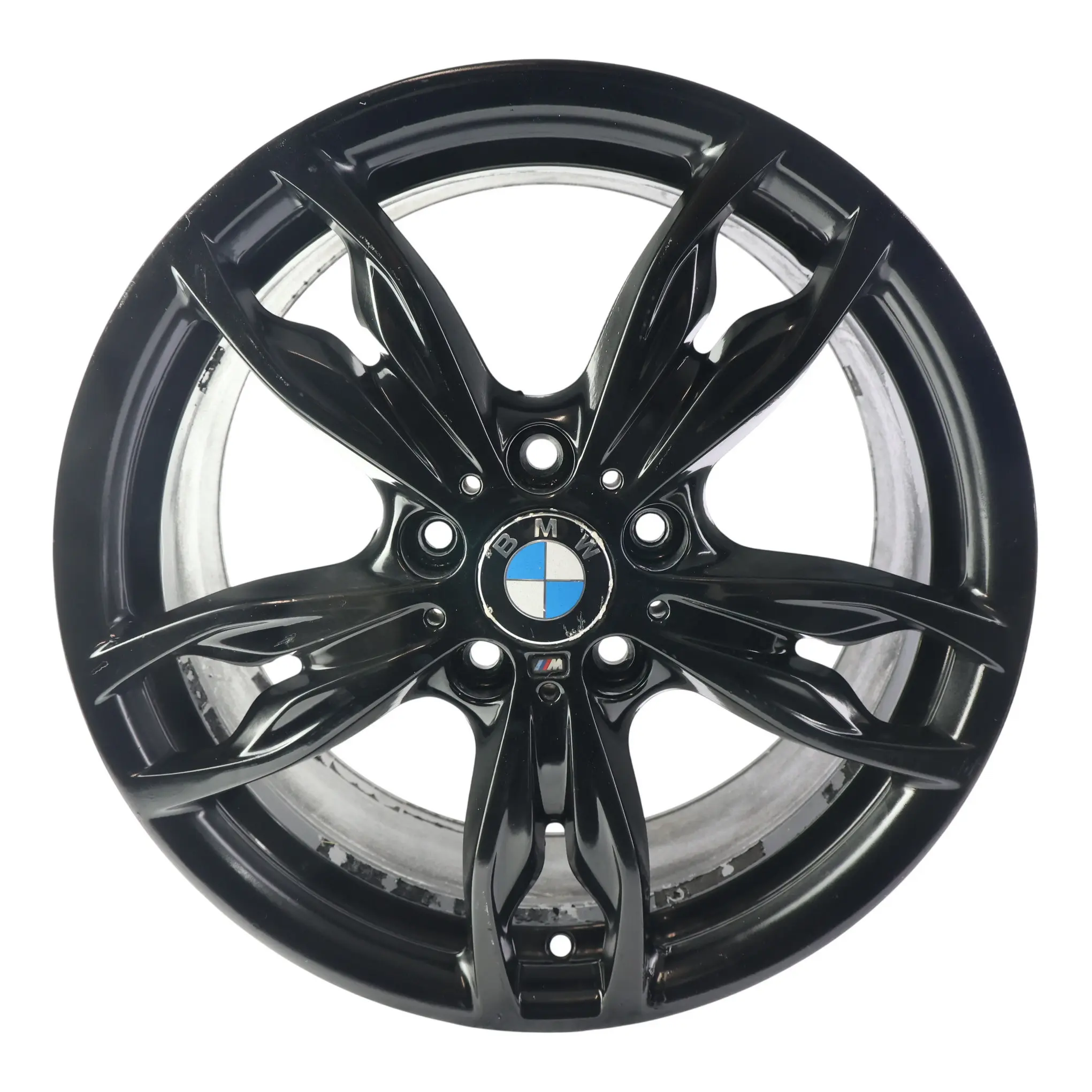 BMW F20 F21 F22 F23 Cerchio in lega nero 18" M Doppie razze 436 ET:45 7,5J
