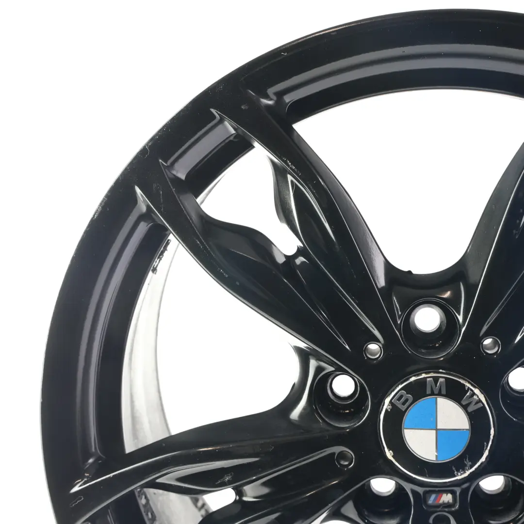 BMW F20 F21 F22 F23 Cerchio in lega nero 18" M Doppie razze 436 ET:45 7,5J - SKU 7845870-1 - Numero di parte 7845870