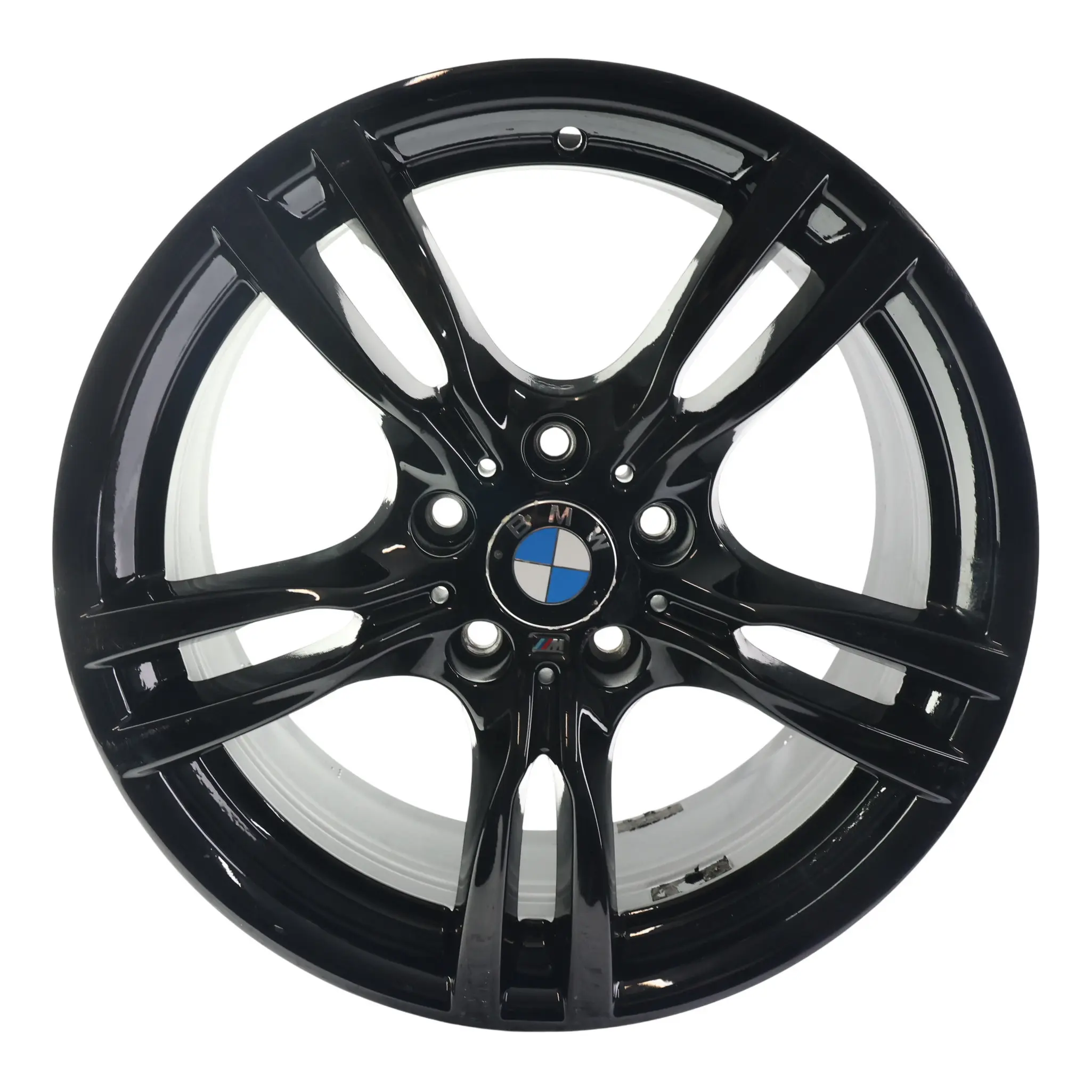 BMW F30 F31 F32 F33 Schwarz Alu Felge Alufelge 18" M Sternspeiche 400 8J ET:34