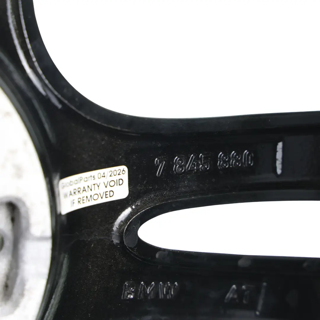 BMW F30 F31 F32 F33 Cerchio Lega Nero 18" M Star Spoke 400 8J ET:34 - SKU 7845880-5 - Numero di parte 7845880