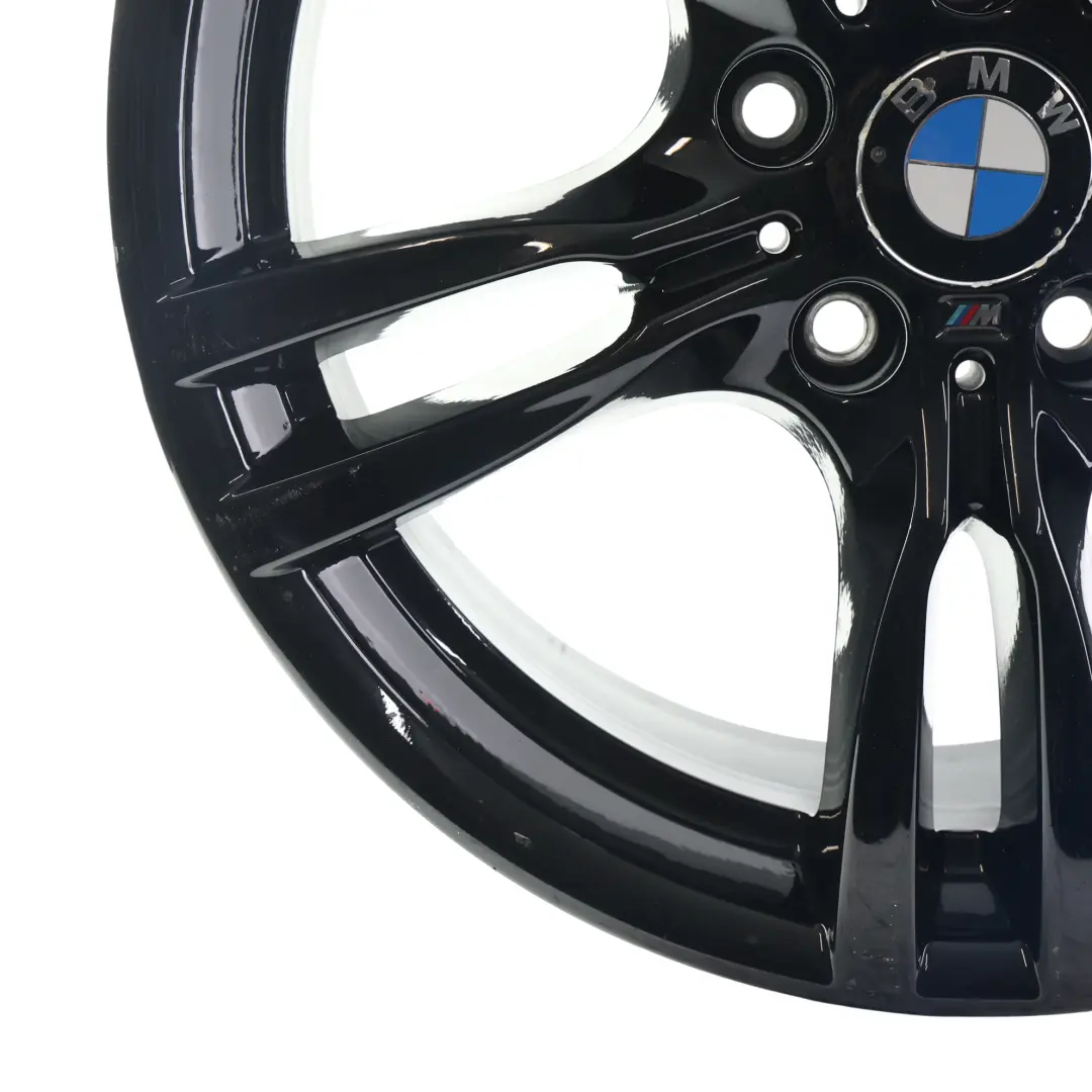 BMW F30 F31 F32 F33 Black Wheel Alloy Rim 18" M Star Spoke 400 8J ET:34 - SKU 7845880-5 - Part number 7845880