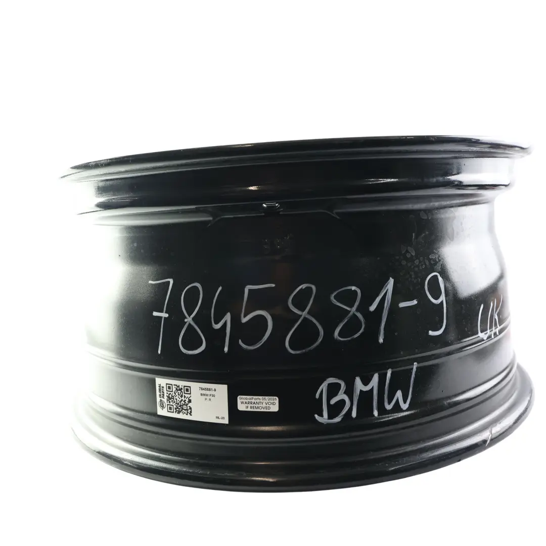 Llanta Aleación Negra Trasera 18" 8,5J ET:47 M Star Spoke 400 para BMW F30 F31 con número de pieza 7845881 BMW F30 F31 Llanta Aleación Negra Trasera 18" 8,5J ET:47 M Star Spoke 400 - SKU 7845881-9 - Número de pieza 7845881