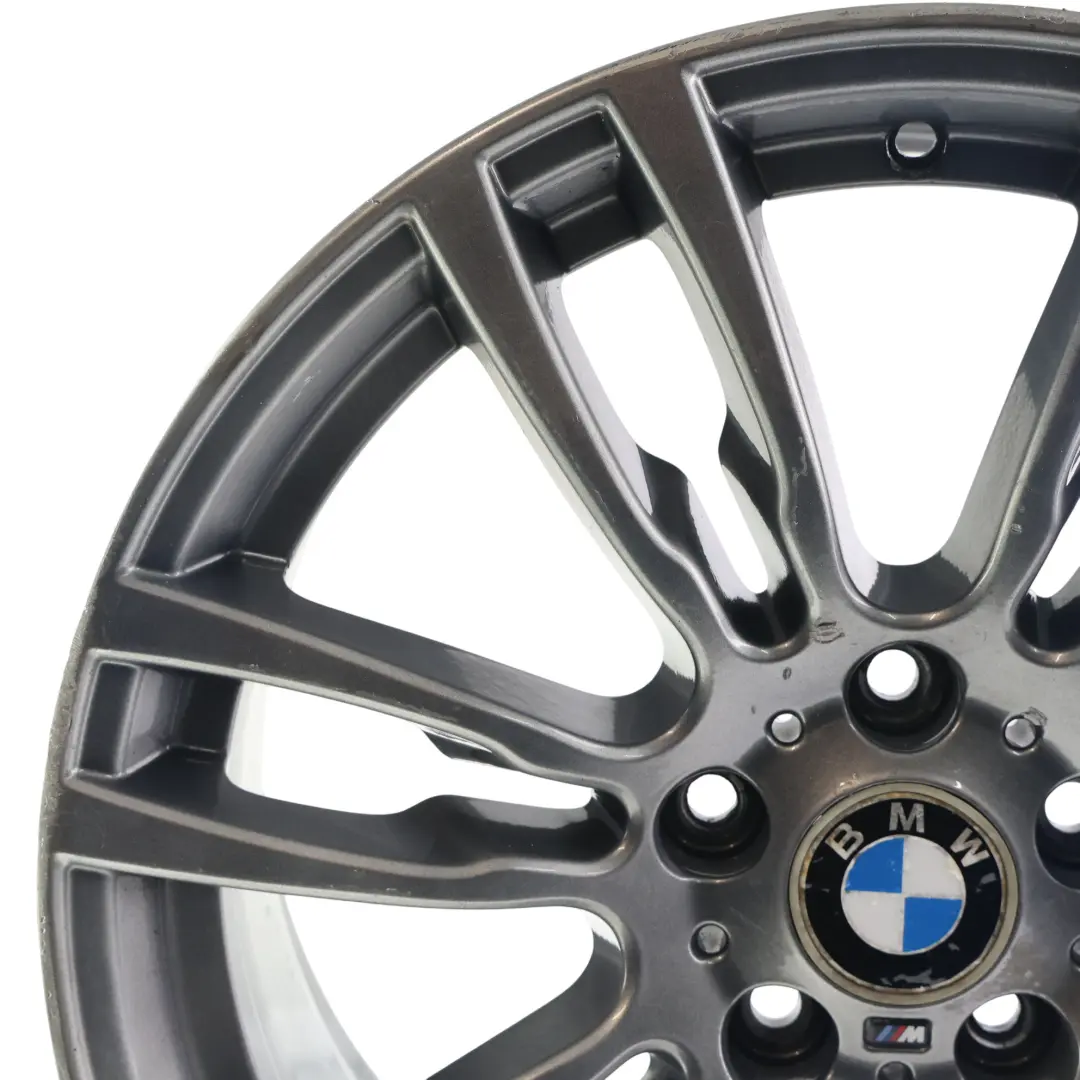 BMW F30 F31 Grau Alu Hinterrad Felge 19" ET:47 8,5J M Stern Speiche 403 - SKU 7845883-19 - Teilenummer 7845883