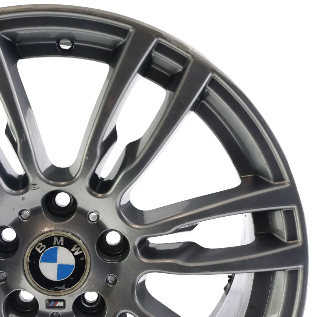 BMW F30 F31 Cerchione Ruota Posteriore Grigio 19" ET:47 8,5J M Star - SKU 7845883-19 - Numero di parte 7845883