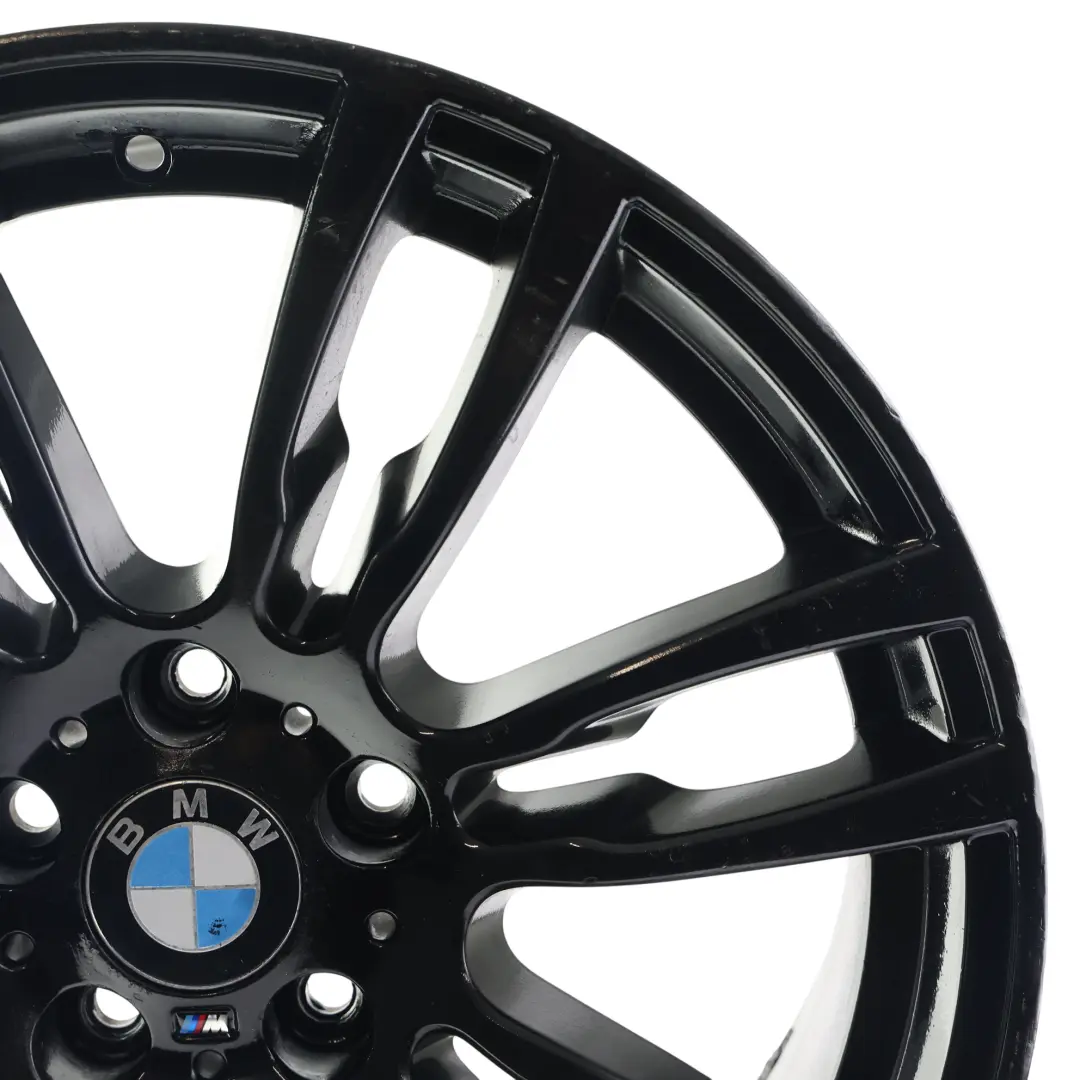 Cerchio Posteriore Lega Nera 19" Et:47 8,5J Star Spoke 403 per BMW F30 F32 con numero di parte 7845883 BMW F30 F32 Cerchio Posteriore Lega Nera 19" Et:47 8,5J Star Spoke 403 - SKU 7845883-4 - Numero di parte 7845883