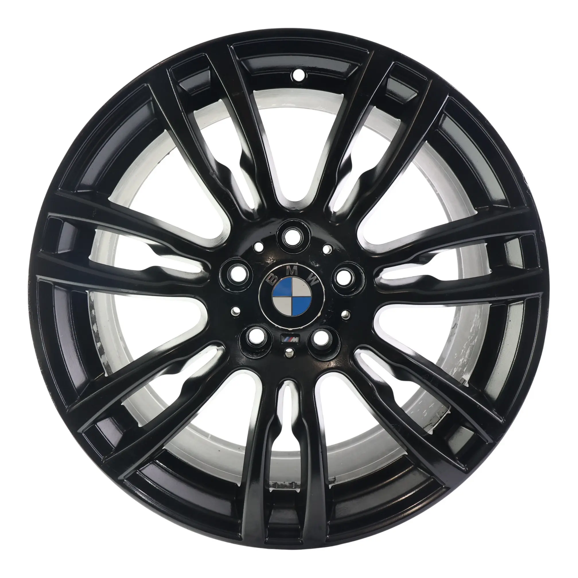 BMW F30 F32 Cerchio Posteriore Lega Nera 19" Et:47 8,5J Star Spoke 403 7845883