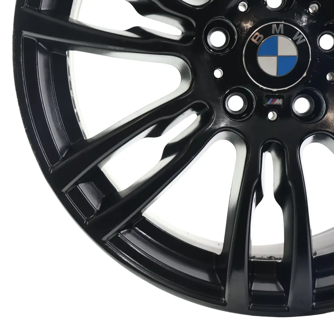 BMW F30 F32 Cerchio Posteriore Lega Nera 19" Et:47 8,5J Star Spoke 403 - SKU 7845883-6 - Numero di parte 7845883