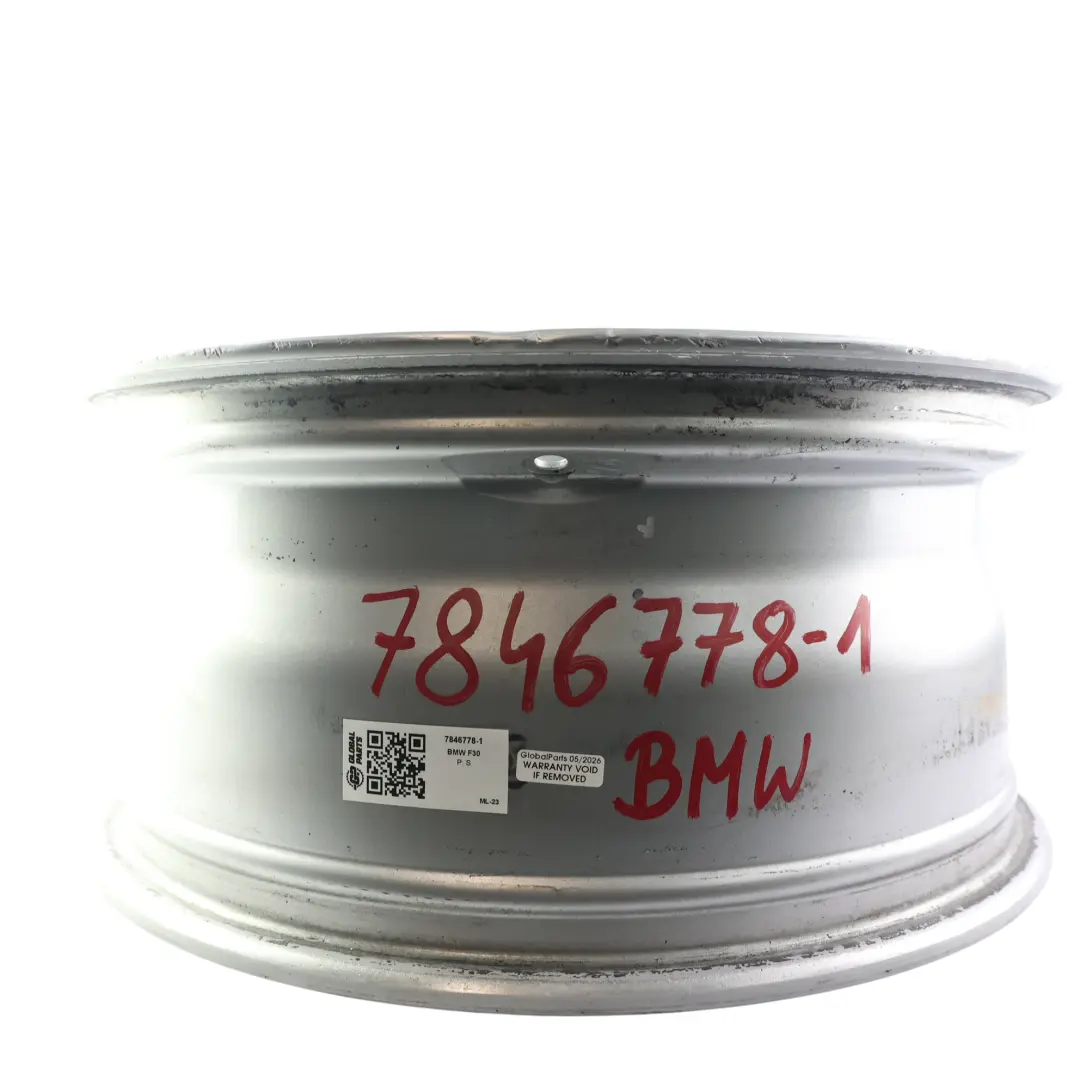 Alloy Rim 18" 8J ET:34 M Double Spoke 441 to BMW F30 F31 F32 Silver Wheel with Part number 7846778 BMW F30 F31 F32 Silver Wheel Alloy Rim 18" 8J ET:34 M Double Spoke 441 - SKU 7846778-1 - Part number 7846778