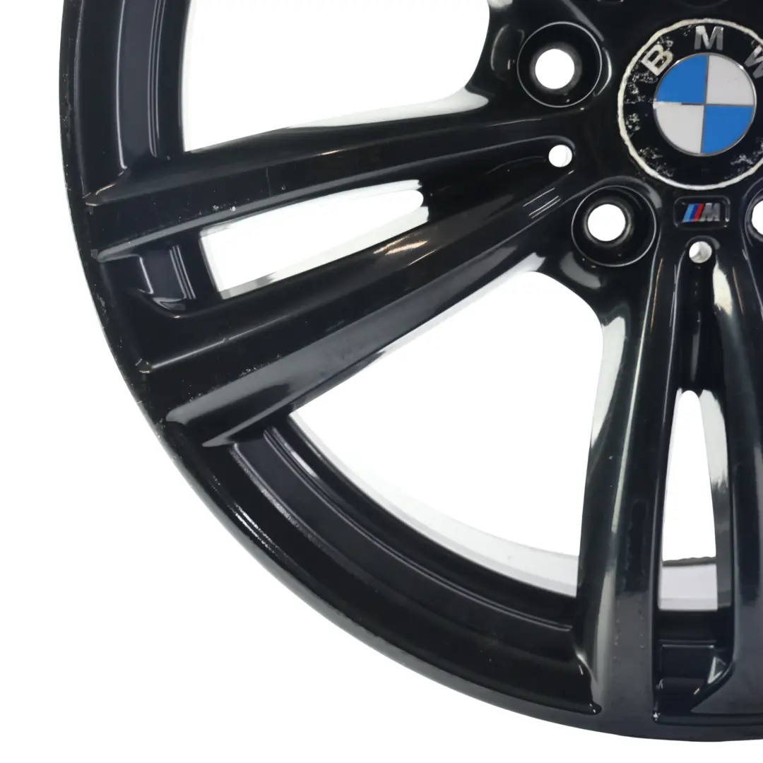 BMW F30 F32 Leicht Metall Felge Schwarz 19" M Doppelspeiche 442 8J ET:36 - SKU 7846780-7 - Teilenummer 7846780