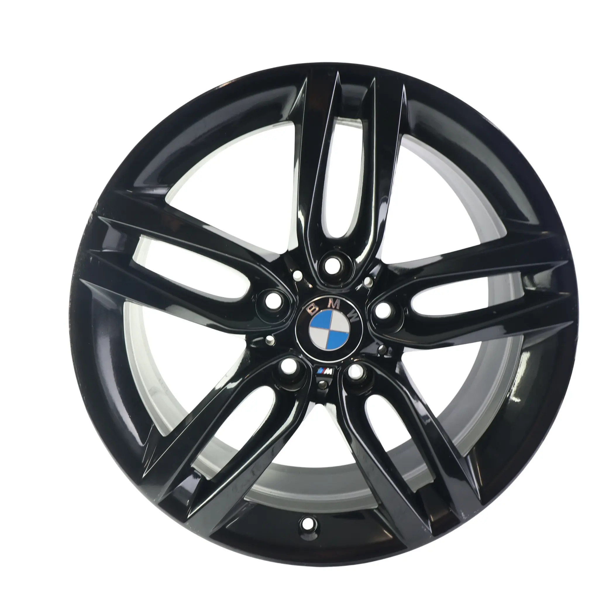 BMW F20 F21 Schwarz Alufelge Felge 18" 7,5J ET:45  M Doppelspeiche 461 7846784