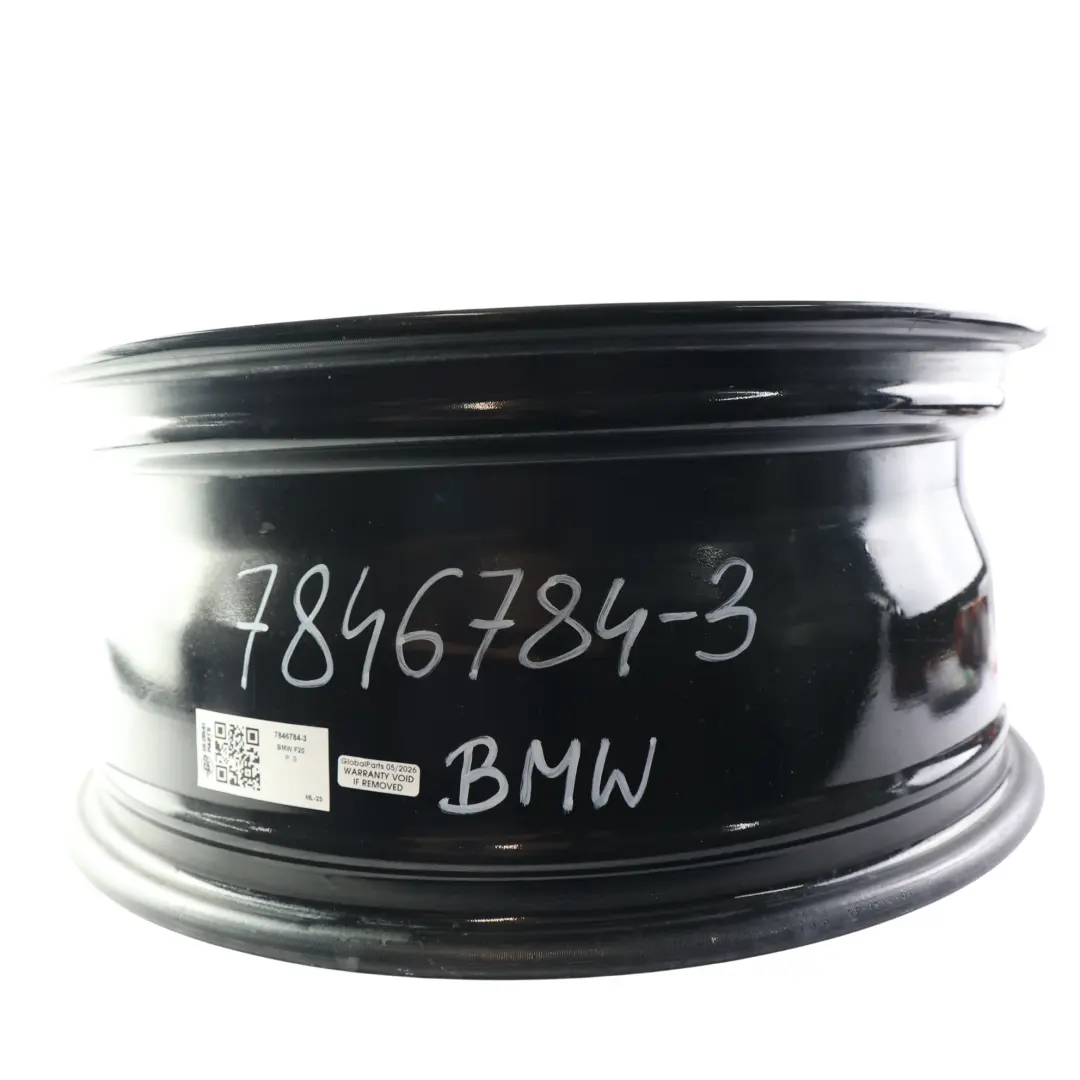 Alloy Wheel Rim 18" 7,5J ET:45 M Double Spoke 461 to BMW F20 F21 Black with Part number 7846784 BMW F20 F21 Black Alloy Wheel Rim 18" 7,5J ET:45 M Double Spoke 461 - SKU 7846784-3 - Part number 7846784