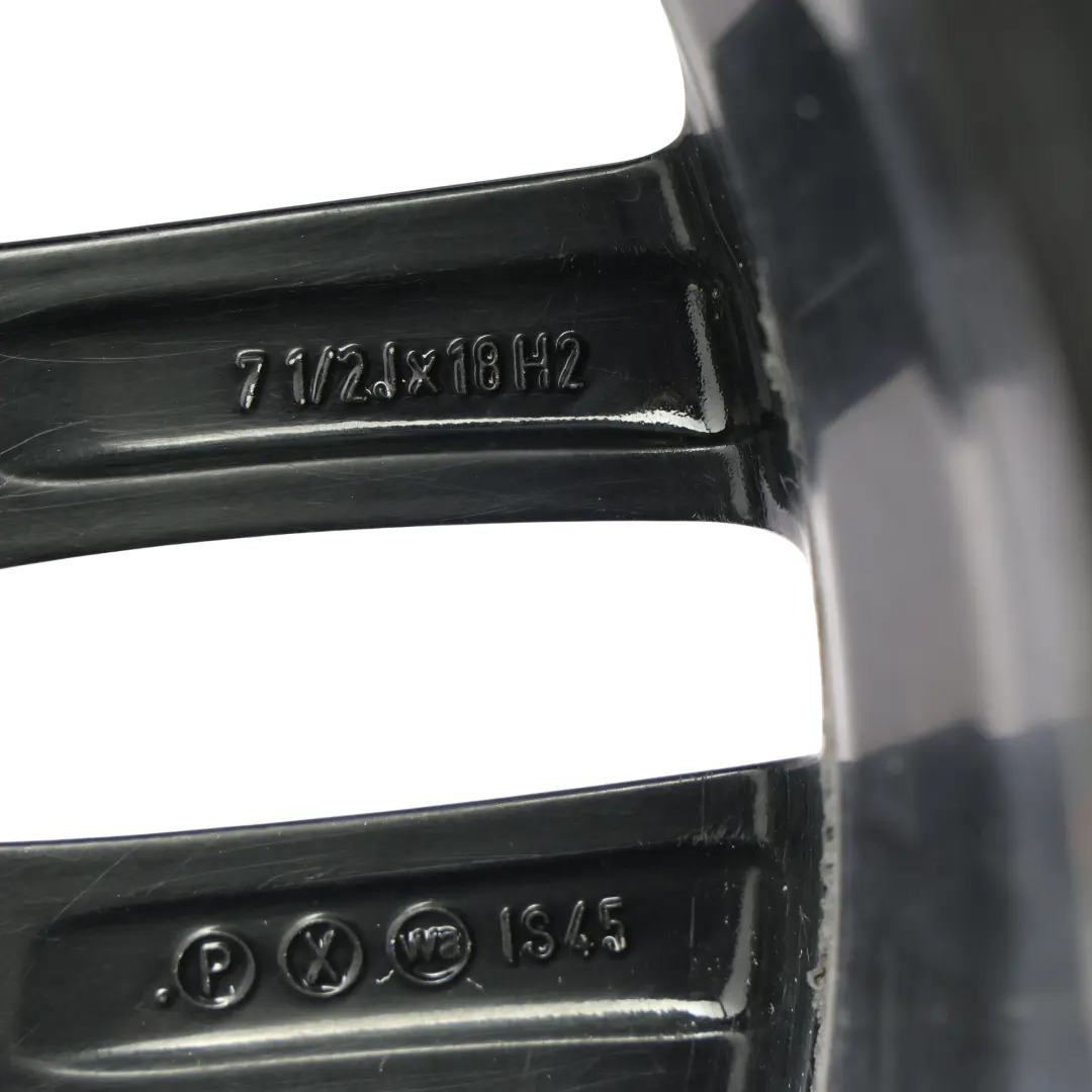Alloy Wheel Rim 18" 7,5J ET:45 M Double Spoke 461 to BMW F20 F21 Black with Part number 7846784 BMW F20 F21 Black Alloy Wheel Rim 18" 7,5J ET:45 M Double Spoke 461 - SKU 7846784-3 - Part number 7846784