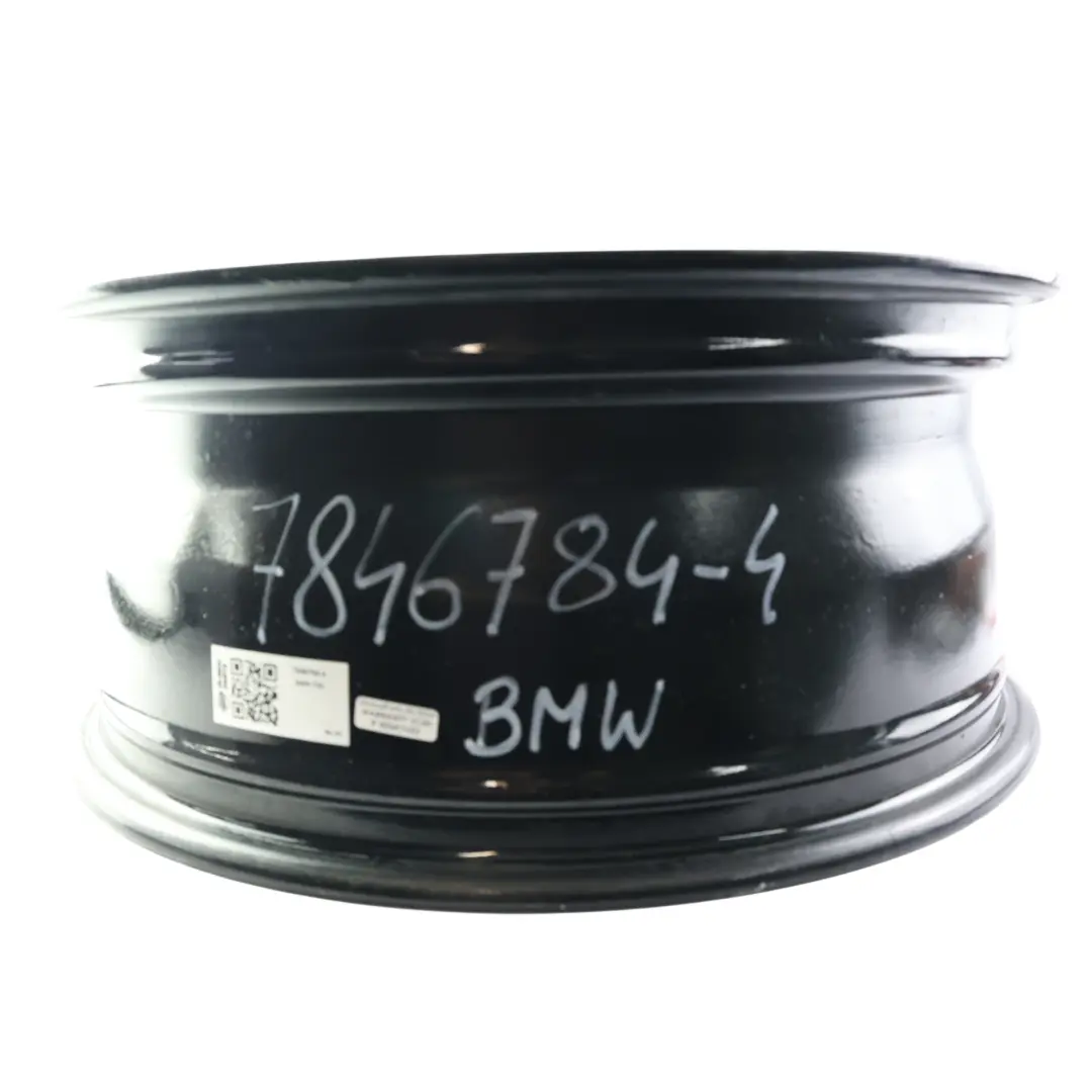 BMW F20 F21 Black Alloy Wheel Rim 18" 7,5J ET:45 M Double Spoke 461 - SKU 7846784-4 - Part number 7846784