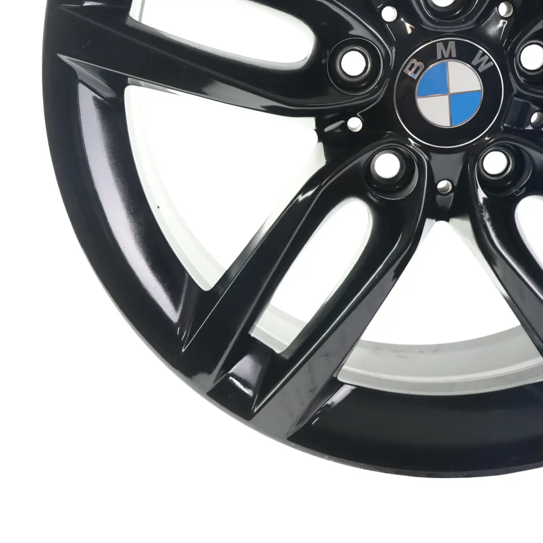 BMW F20 F21 Black Alloy Wheel Rim 18" 7,5J ET:45 M Double Spoke 461 - SKU 7846784-4 - Part number 7846784
