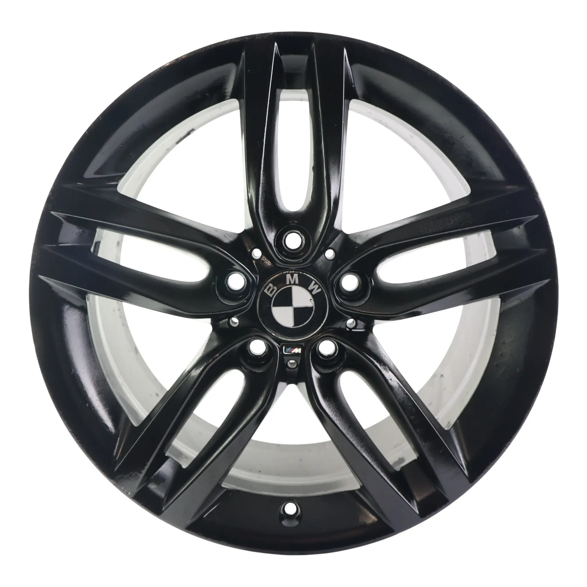 BMW F20 F21 Schwarz Leichtmetallfelge 18" ET:52 8J M Doppelspeiche 461 7846785