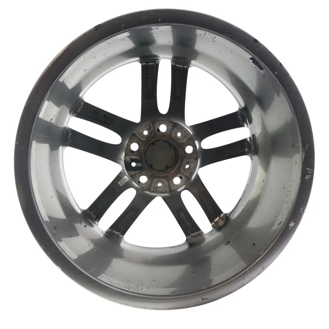 BMW F20 F21 Llanta Aleación Negra Trasera 18" ET:52 8J M Doble Radio 461 - SKU 7846785-4 - Número de pieza 7846785