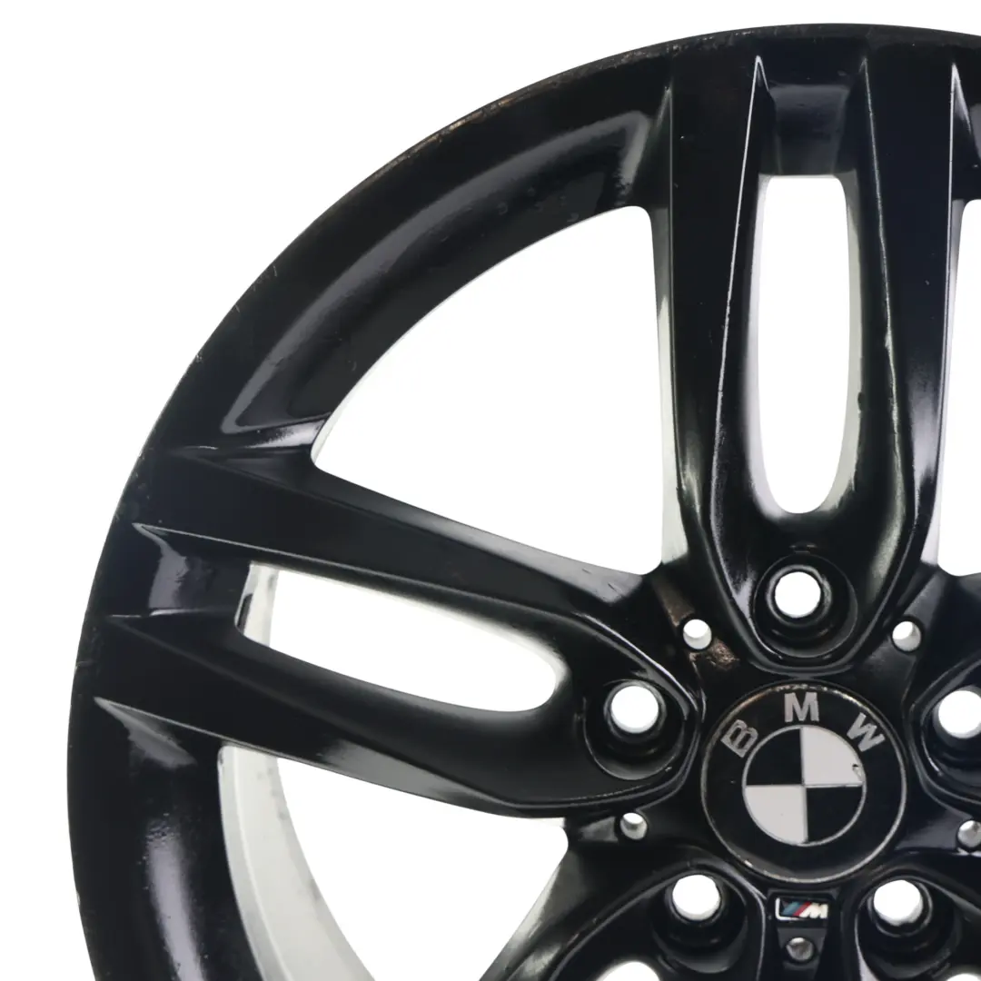 Llanta Aleación Negra Trasera 18" ET:52 8J M Doble Radio 461 para BMW F20 F21 con número de pieza 7846785 BMW F20 F21 Llanta Aleación Negra Trasera 18" ET:52 8J M Doble Radio 461 - SKU 7846785-4 - Número de pieza 7846785