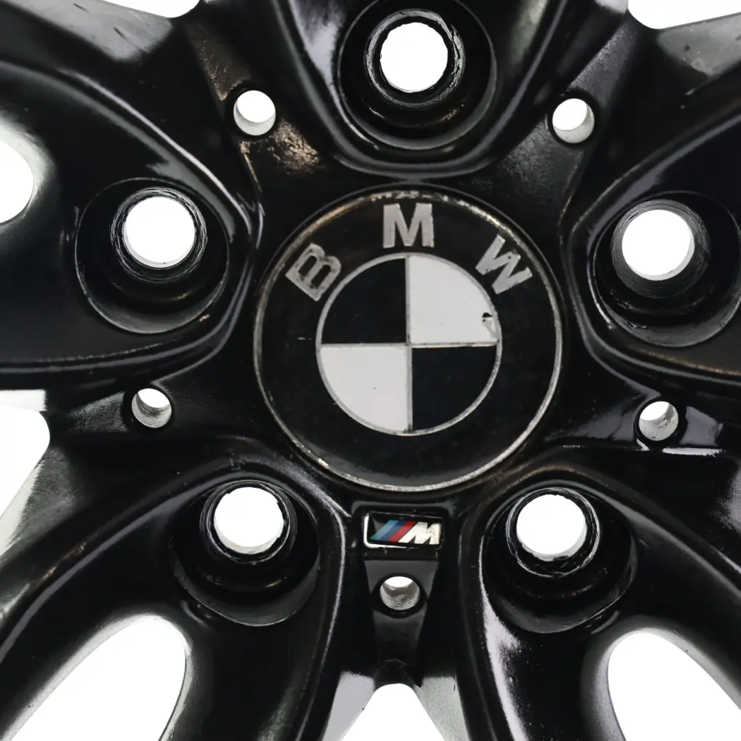 BMW F20 F21 Cerchio posteriore lega nera 18" ET:52 8J M Doppie razze 461 - SKU 7846785-4 - Numero di parte 7846785