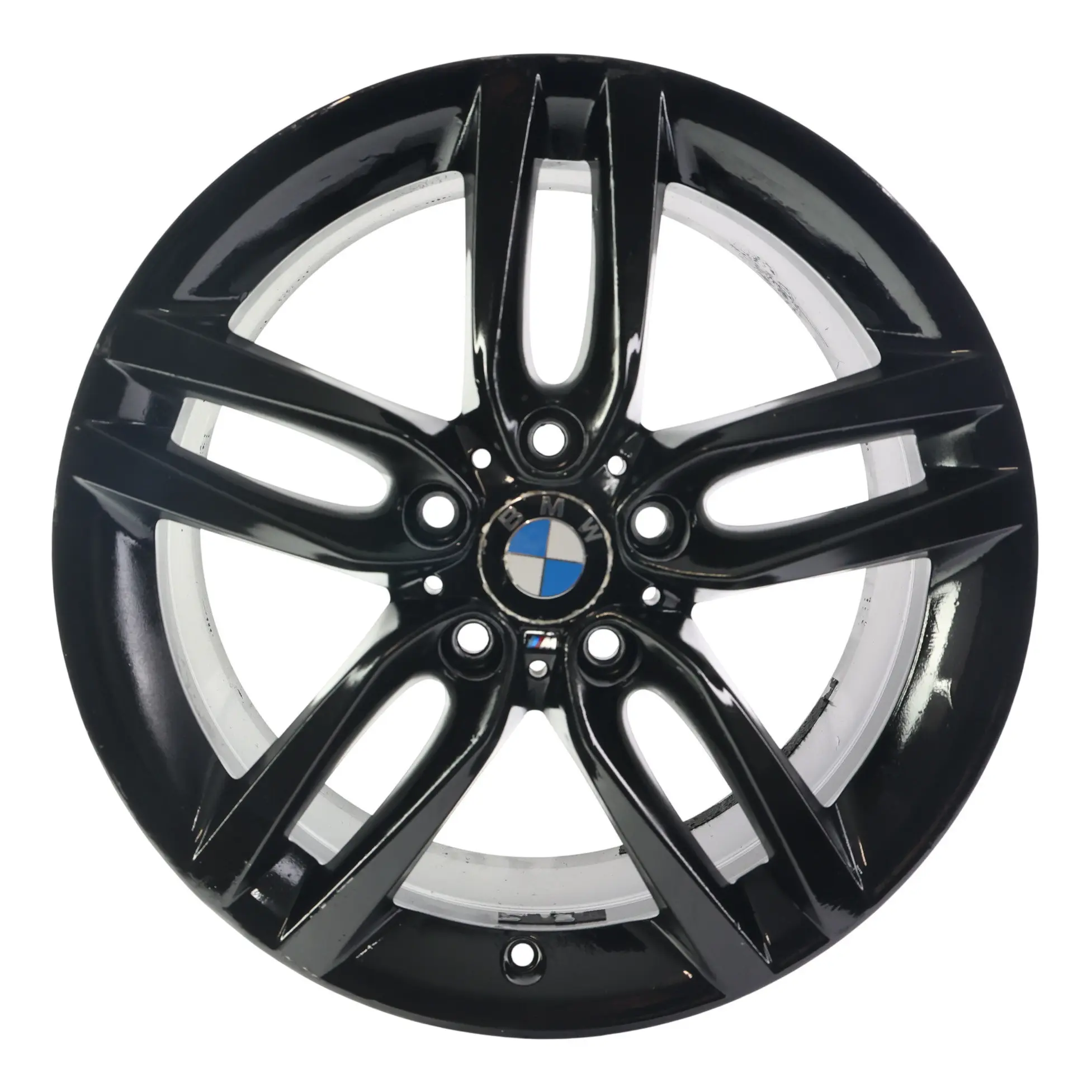 BMW F20 F21 Schwarz Leichtmetallfelge 18" ET:52 8J M Doppelspeiche 461 7846785