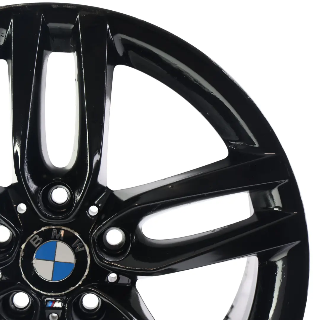 Schwarz Leichtmetallfelge 18" ET:52 8J M Doppelspeiche 461 für BMW F20 F21 mit Teilenummer 7846785 BMW F20 F21 Schwarz Leichtmetallfelge 18" ET:52 8J M Doppelspeiche 461 - SKU 7846785-5 - Teilenummer 7846785