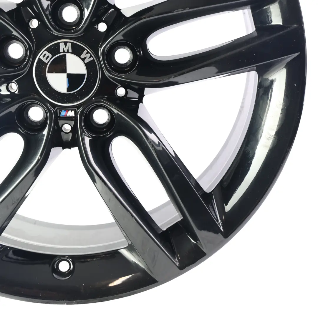 Alu Felge Hinten Schwarz 18" ET:52 8J M Doppelte Speiche 461 für BMW F20 F21 mit Teilenummer 7846785 BMW F20 F21 Alu Felge Hinten Schwarz 18" ET:52 8J M Doppelte Speiche 461 - SKU 7846785-6 - Teilenummer 7846785