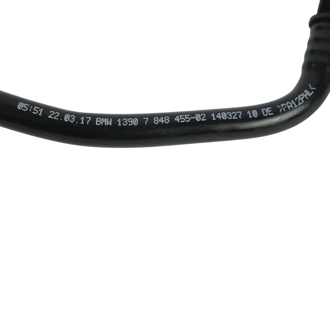 BMW F80 F82 F83 F87 Tubo Válvula Vacío Respiradero Depósito - SKU 7848455-1 - Número de pieza 7848455