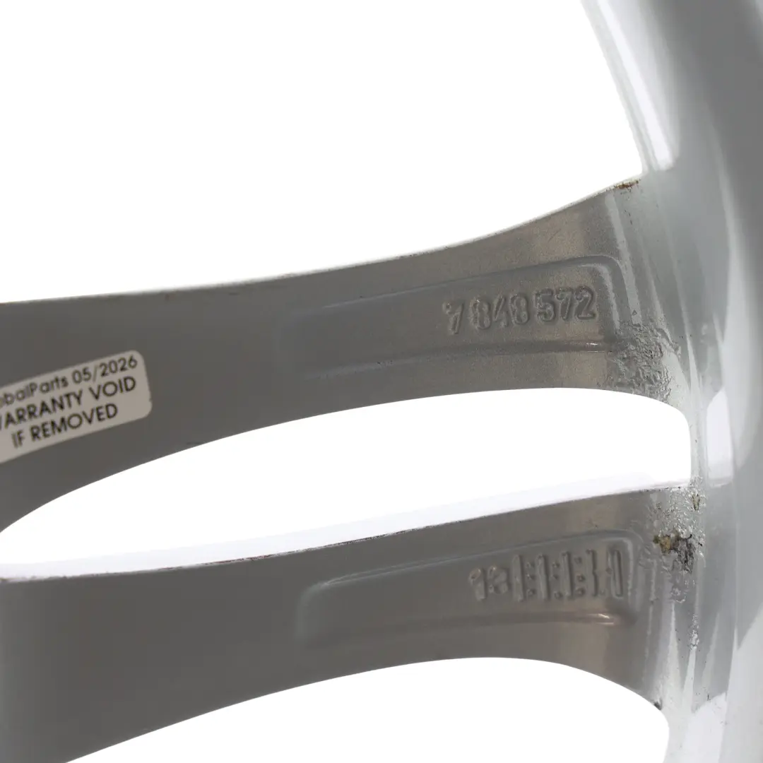 Alufelge Alu Felge 18" 8J ET:30 M Doppelspeiche 613 für BMW F10 F11 F06 F12 mit Teilenummer 7848572 BMW F10 F11 F06 F12 Alufelge Alu Felge 18" 8J ET:30 M Doppelspeiche 613 - SKU 7848572-2 - Teilenummer 7848572