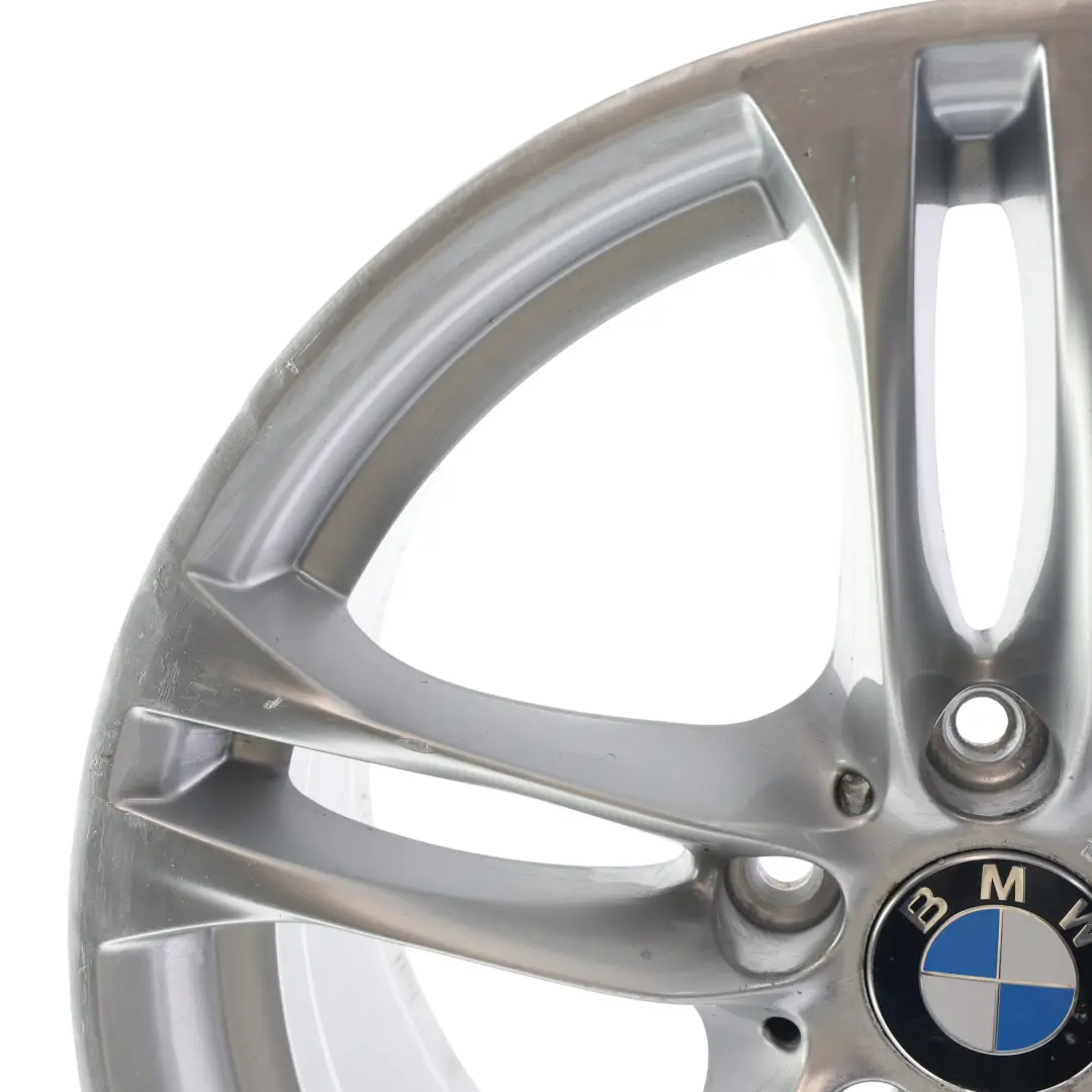 Alloy Wheel Rim 18" 8J ET:30 M Double Spoke 613 to BMW F10 F11 F06 F12 F13 with Part number 7848572 BMW F10 F11 F06 F12 F13 Alloy Wheel Rim 18" 8J ET:30 M Double Spoke 613 - SKU 7848572-2 - Part number 7848572