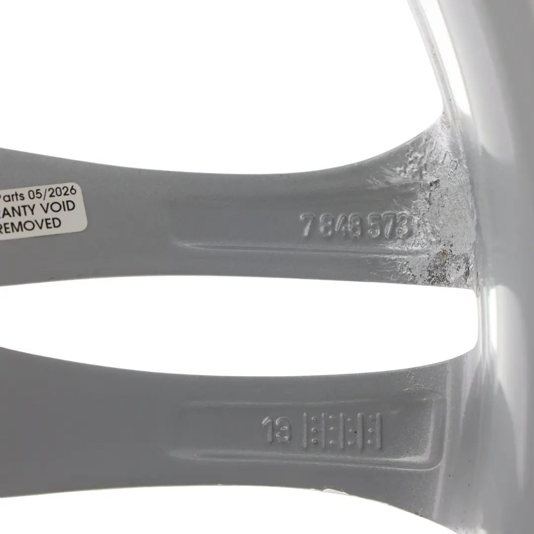 BMW F10 F06 F12 Rear Alloy Wheel Rim 18" 9J ET:44 M Double Spoke 613 - SKU 7848573-2 - Part number 7848573