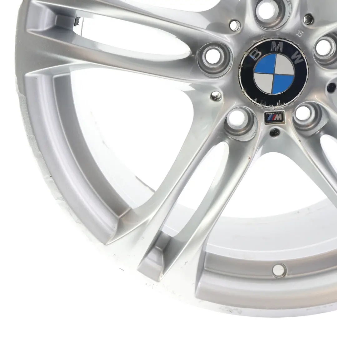 BMW F10 F06 F12 Rear Alloy Wheel Rim 18" 9J ET:44 M Double Spoke 613 - SKU 7848573-2 - Part number 7848573
