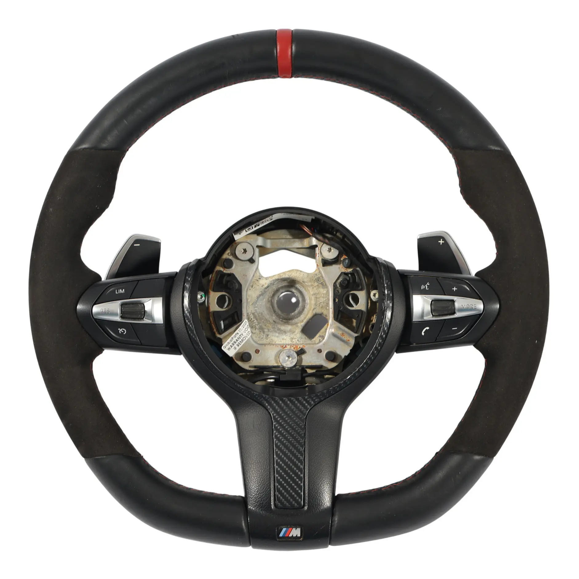 BMW F20 F21 LCI F30 F31 F32 Volante M Sport Alcantara Levas Cambio Carbono