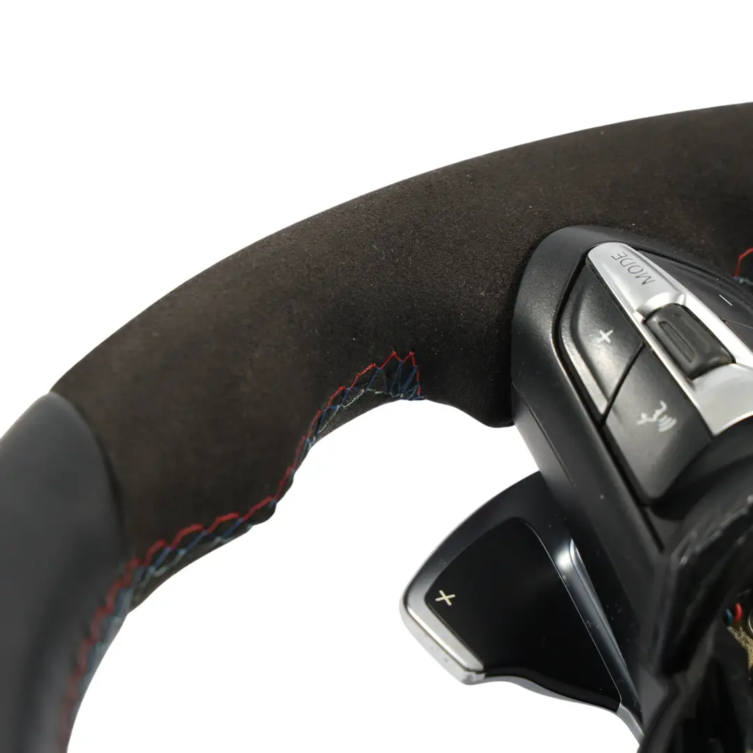 BMW F20 F21 LCI F30 F31 F32 Steering Wheel M Sport Alcantara Paddle Shift Carbon - SKU 7850403-12 - Part number 7850403