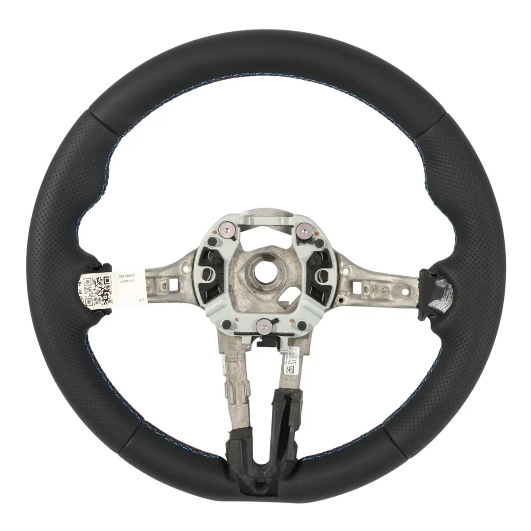 NUOVO Pelle Nera M Sport per BMW F07 F10 F11 LCI F12 F13 Volante con numero di parte 7851234 BMW F07 F10 F11 LCI F12 F13 Volante NUOVO Pelle Nera M Sport - SKU 7851234-5 - Numero di parte 7851234