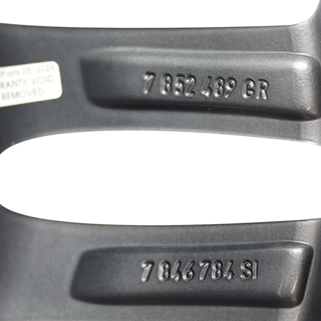 BMW F20 F21 F22 Ferric Grey Alloy Wheel Rim 18" 7,5J ET:45 M Double Spoke 461 - SKU 7852489-2 - Part number 7852489