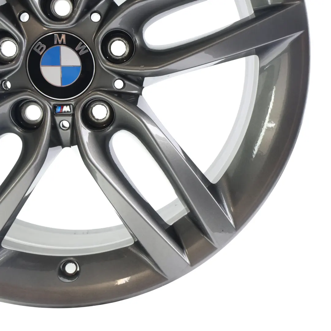 BMW F20 F21 F22 Cerchio in lega grigio ferrico 18" 7,5J ET:45 M Doppie razze 461 - SKU 7852489-2 - Numero di parte 7852489