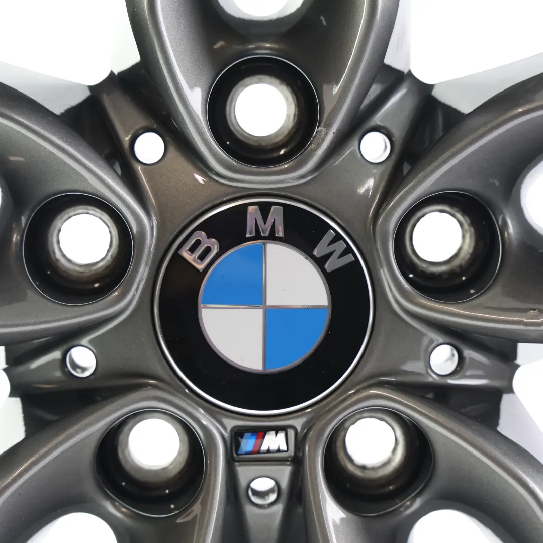 BMW F20 F21 F22 Ferric Grey Alloy Wheel Rim 18" 7,5J ET:45 M Double Spoke 461 - SKU 7852489-2 - Part number 7852489