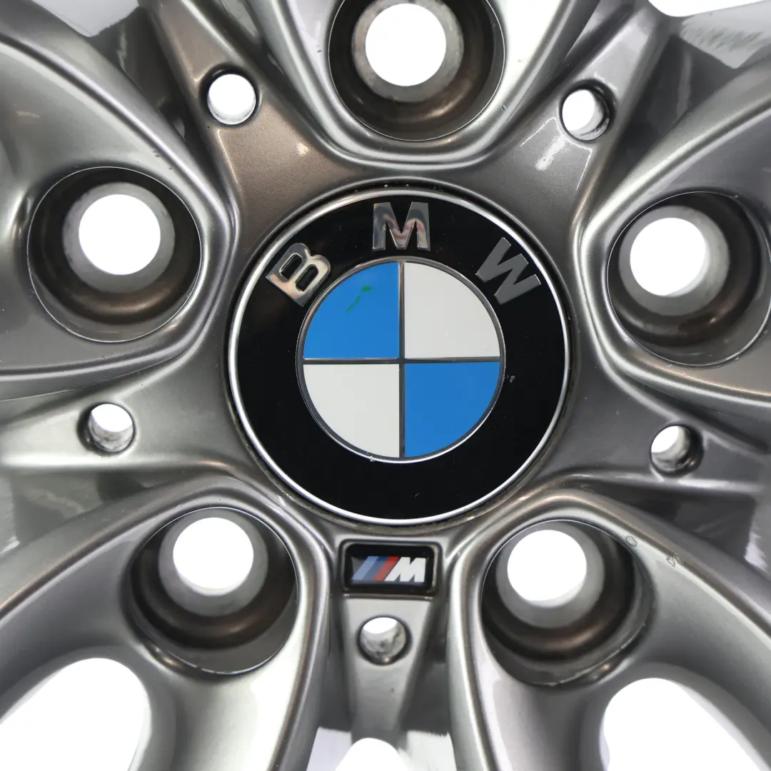 BMW F20 F21 Ferricgrey Rear Alloy Wheel Rim 18" 8J ET:52 M Double Spoke 461 - SKU 7852490-1 - Part number 7852490