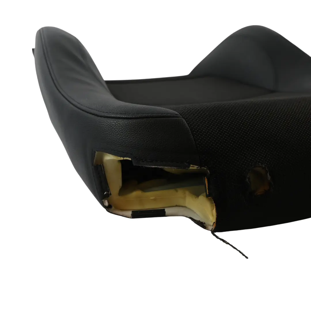 BMW E88 Seat Backrest Front Left N/S Back Cover Cloth Sensatec Flashpoint Black - SKU 7903361 - Part number 7903361