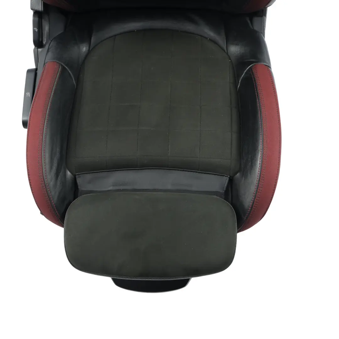 Mini F60 JCW Sportsitz Vorne Rechts Beheizt Dinamica Rot Schwarz Halbleder - SKU 7946502-1 - Teilenummer 7946502