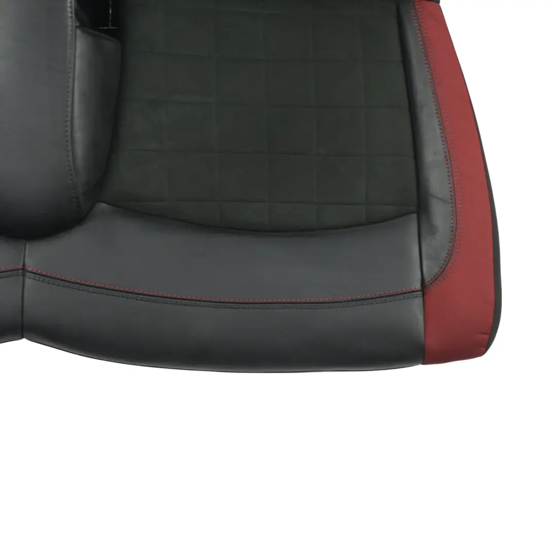 Mini F55 F56 Kanapa Tylna Materiał Dinamica Skóra Czarno-Czerwone - SKU 7948973 - Numer Części 7948973
