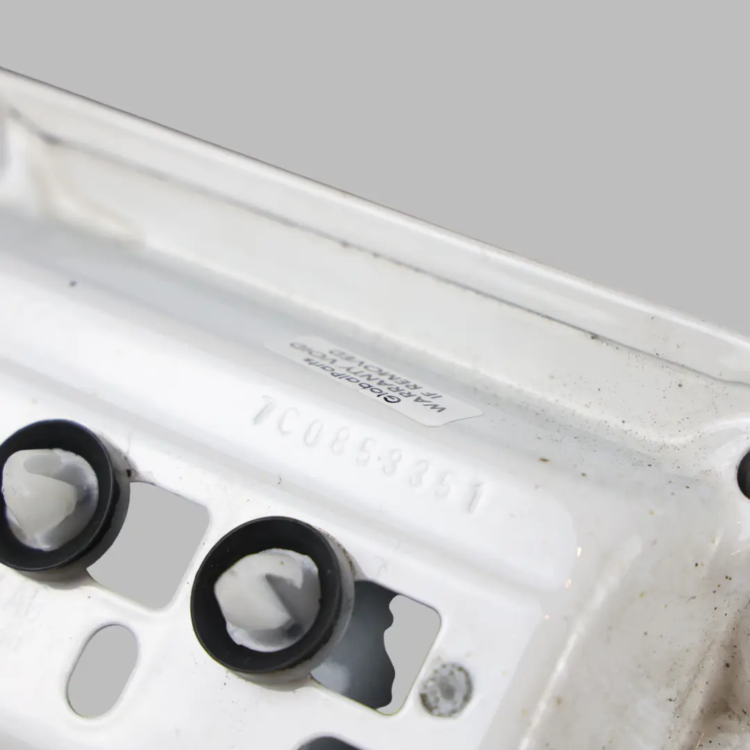 VW Volkswagen Crafter Tr Fuel Filler Cap Cover Flap White - B9A / F9E - SKU 7C0853351-CAN - Part number 7C0853351