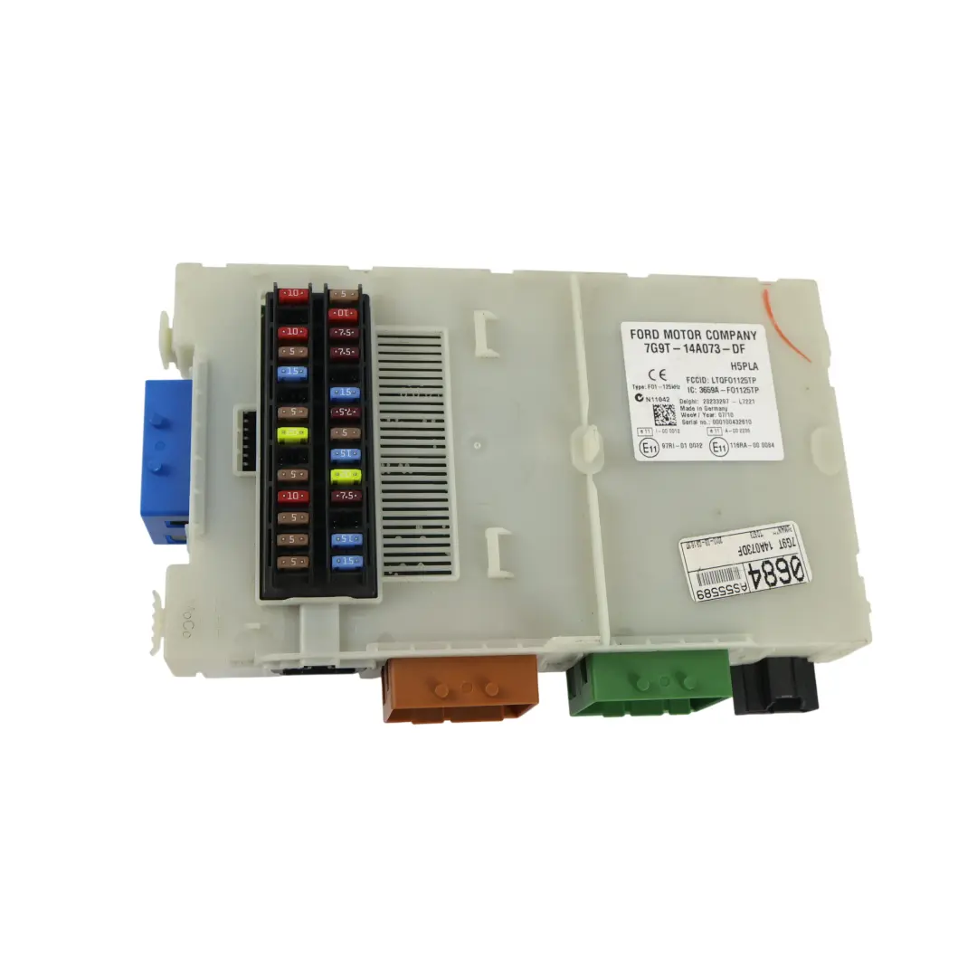 Ford Galaxy Mk2 Fuse Box Body Control Module BCM Unit 2.0 TDCi - SKU 7G9T-14A073-DF - Part number 7G9T-14A073-DF