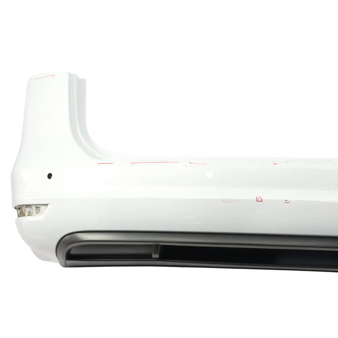 Volkswagen VW Sharan 7N Tylna Osłona Zderzaka Biały - SKU 7N0807421C-WHS - Numer Części 7N0807421C