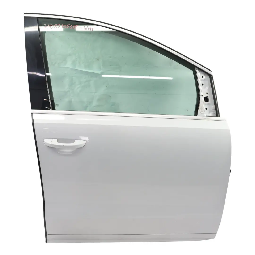 Seat Alhambra VW Sharan 7N Tür Vorne Rechts Weiß Silber Metallic B9Z - SKU 7N0831056AF-WHS - Teilenummer 7N0831056AF